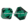 4mm Peridot Crystal Bicone,Crystal Bicone Beads